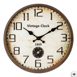 atmosphera Relojes>Reloj Decorativo Vintage De Metal 30Cm