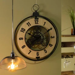 atmosphera Relojes>Reloj mecánico JACK de metal 57cm