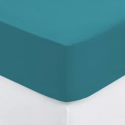 atmosphera Sábanas Y Protectores>Sábana bajera ajustable azul 140x190cm