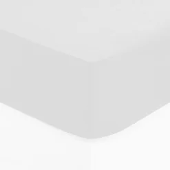 atmosphera Sábanas Y Protectores>Sábana bajera ajustable blanca 160x200cm