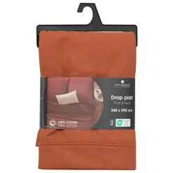 atmosphera Sábanas Y Protectores>Sábana encimera terracota 240x290cm