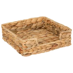 Servilleteros Y Portarollos>Servilletero De Mimbre 22x22x6.5Cm