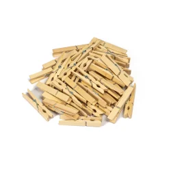 Auxiliares De Limpieza>Set 36 Pinzas P/Ropa De Madera