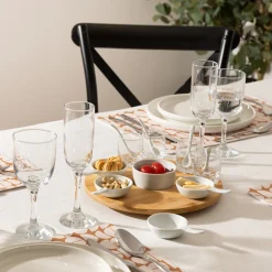 Degustación>Set 14 Pzas P/Aperitivos C/Bandeja Bambú