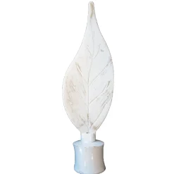 atmosphera Varillas Y Accesorios>Set 2 Remates D20 Feuille Blanco