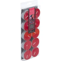 atmosphera Velas>Set 10 Velas Tealight Aroma Frutos Rojos