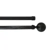 Varillas Y Accesorios>Set Barra Cortina Extens.Doble 210-380Cm