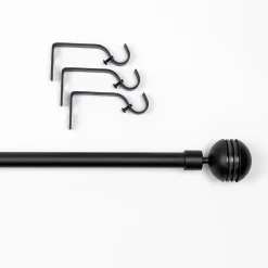 Varillas Y Accesorios>Set Barra Cortina Extensible 210-380Cm