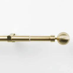 Varillas Y Accesorios>Set Barra Cortina Hera Dorado 210-380cm