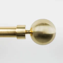 Varillas Y Accesorios>Set Barra Cortina Hera Dorado 120-210cm