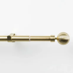 Varillas Y Accesorios>Set Barra Cortina Hera Dorado 120-210cm