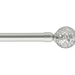 Varillas Y Accesorios>Set barra extensible VOLTAIRE plateado 120-210cm