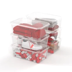 Accesorios De Almacenamiento>Set De 6 Cajas De Almacenaje 6L