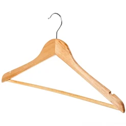 5five Perchas Y Travesaños>Set De 8 Perchas De Madera/Metal