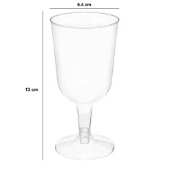 5five Desechables>Set de 12 vasos reutilizables 15cl