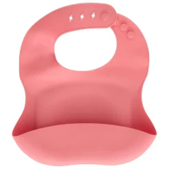 Niños atmosphera Accesorios Decorativos>Set de babero y cuchara YUM rosa