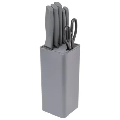 5five Placas Calefactoras Y Tablas De Cortar>Set de cuchillos y tijeras con soporte NÉO