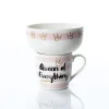 secret d'gourmet Tazas Y Tazones>Set Taza y Bowl Queen
