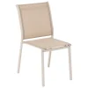 hespéride Sillas Y Pufs De Jardín>Silla apilable ESSENTIA Lin y Argile