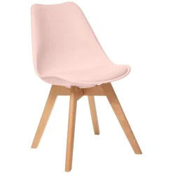 atmosphera Sillas, Sillones Y Bancos>Silla Baya Rosa 48x55x81Cm