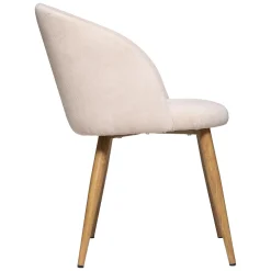 atmosphera Sillas, Sillones Y Bancos>Silla CELESTE de tejido beige