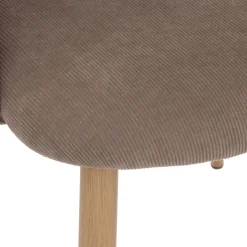 atmosphera Sillas, Sillones Y Bancos>Silla CELESTE de tejido gris pardo