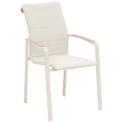 hespéride Sillas Y Pufs De Jardín>Silla DIESE ivoire y argile