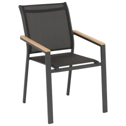 hespéride Sillas Y Pufs De Jardín>Silla ESSENTIA gris antracita