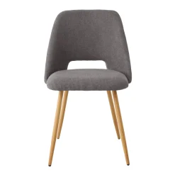 Sillas, Sillones Y Bancos>Silla FRESNO de tela gris
