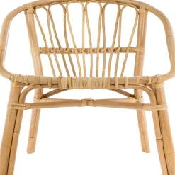 atmosphera Sillas, Sillones Y Bancos>Silla Natural Dream De Ratán 56x56x80Cm