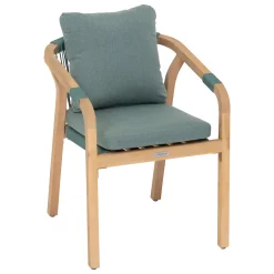 hespéride Sillas Y Pufs De Jardín>Silla PAPOUASIE verde oliva de madera de acacia