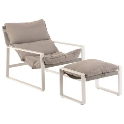 hespéride Sillas Y Pufs De Jardín>Silla relax LAMBINIO blanca