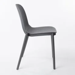 Sillas, Sillones Y Bancos>Silla Ruby Gris 81.5x44x54.5cm