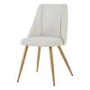 Sillas, Sillones Y Bancos>Silla SAKURA de tejido beige