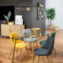 atmosphera Sillas, Sillones Y Bancos>Silla Sakura Tejido Gris 49x52x83Cm