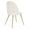 atmosphera Sillas, Sillones Y Bancos>Silla Slano Bouclee Blanco 54x52x84Cm