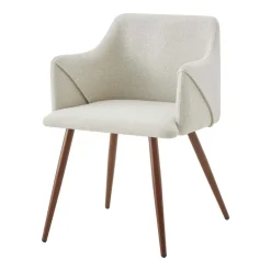 Sillas, Sillones Y Bancos>Sillón ALDRIDGE de tejido beige