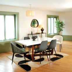 atmosphera Sillas, Sillones Y Bancos|Estilo Industrial>Sillón de tejido beige SELISO