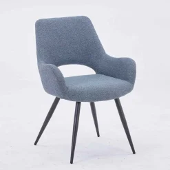 Sillas, Sillones Y Bancos>Sillón MONTERROSO azul de tejido