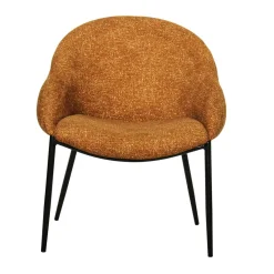 Sillas, Sillones Y Bancos>Sillón PRIENE de tejido amarillo