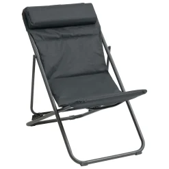 hespéride Sillas Y Pufs De Jardín>Sillón relax JUBBA antracita y gris grafito