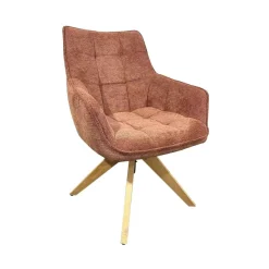 Sillas, Sillones Y Bancos>Sillón RODES de tejido terracota