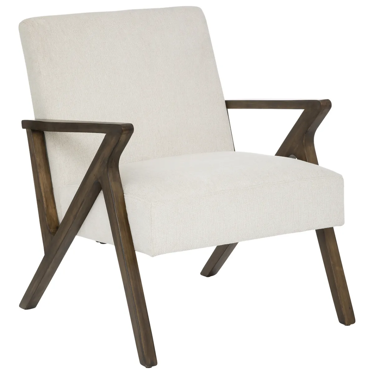 atmosphera Sofás Y Sillones|Estilo Rústico>Sillón Tela Color Crudo 81.5x75x67.5Cm