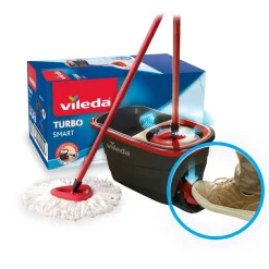 Auxiliares De Limpieza>Sistema microfibras escurre fácil con pedal turbo