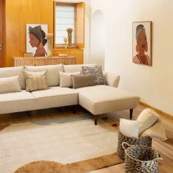 Sofás Y Sillones|Estilo Étnico>Sofá Bruges Beige Con Chaise Longue