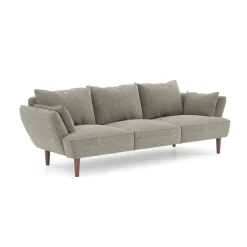 Sofás Y Sillones|Estilo Étnico>Sofá Bruges Gris 225x99x82Cm