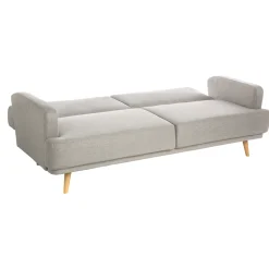 atmosphera Sofás Y Sillones|Estilo Contemporaneo>Sofá cama JACK gris claro de tejido