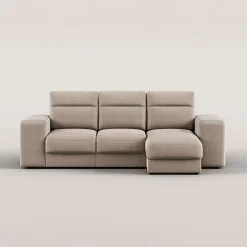 Sofás Y Sillones|Estilo Étnico>Sofá cama TRENTO taupe con chaise longue