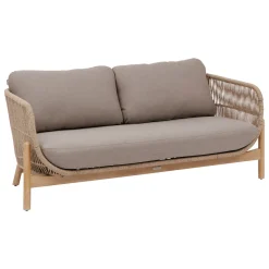 hespéride Sillas Y Pufs De Jardín>Sofá DEONA madera de acacia gris pardo 2 plazas