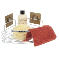Accesorios De Baño>Soporte/Estante De Esquina De Acero Inox